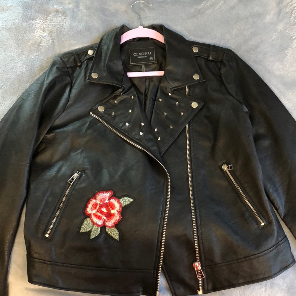 Leather jacket